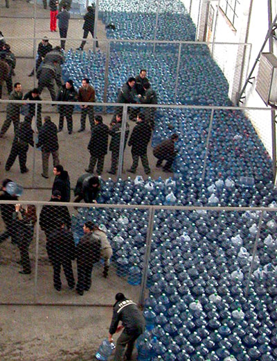 Water supply cut in Harbin