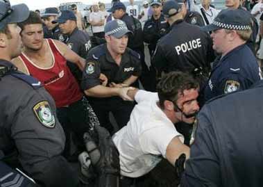 Racial violence shocks Australian city