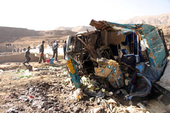 Head-on collision kills 12 in Qinghai