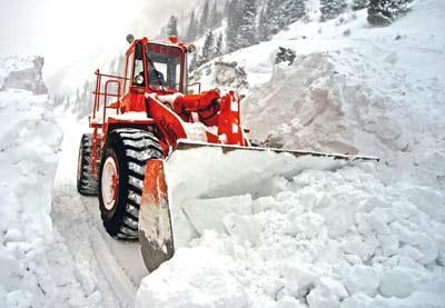Snowslide in Xinjiang