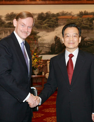 Wen meets with Zoellick