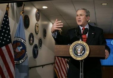 Bush: Bin Laden should be taken seriously