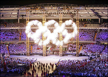 Olympic flame lit over Turin as Winter Games begin