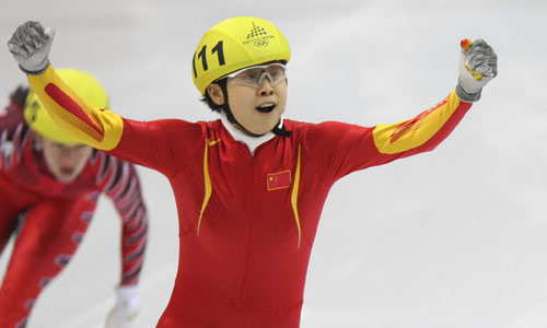 Here comes China's 1st gold at Turin