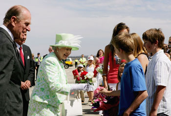 Queen Elizabeth in Australia