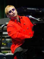 Elton rocks into town