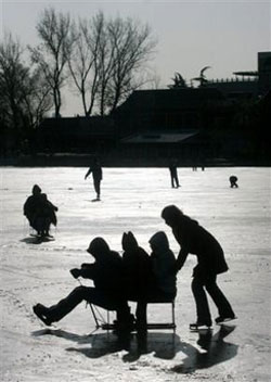 Freezing Beijing