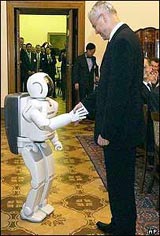 Robot attends Czech state dinner