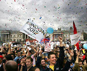 London beats Paris to 2012 Games