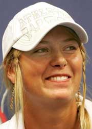 Sharapova jumps to No. 1 in WTA rankings