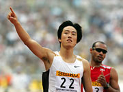 Liu Xiang continues impressive hurdle run