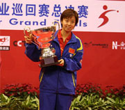 Zhang Yining wins third ProTour Finals trophy