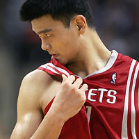Yao leads West vote getters for all-star game 