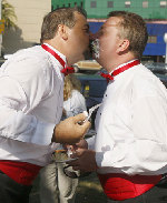 Jubilation muted on gay marriage anniversary