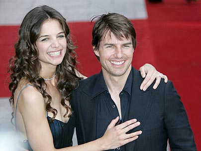 tom cruise and katie holmes wedding. Tom Cruise and Katie Holmes,