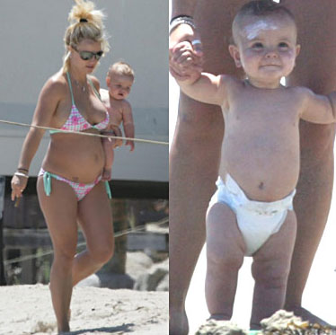 Britney Spears and son enjoy beach fun Updated 20060617 1157