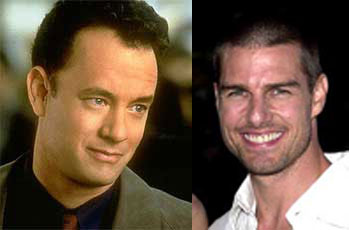 Hollywoods Stars on Tom Hanks Hollywood S Most Popular Star  Tom Cruise Least