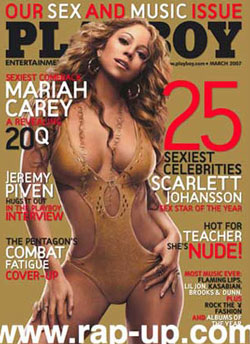 Mariah bares some-not all-for Playboy