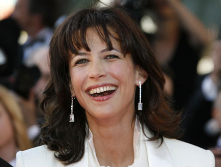 Sophie Marceau arrives for the 60th Cannes Fi