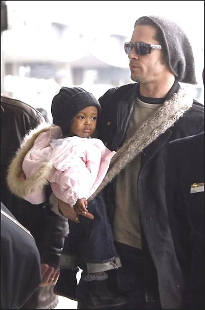 Brangelina spend happy time with Maddox and Zahara