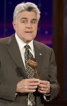 Leno, Rice top celebrity dinner survey