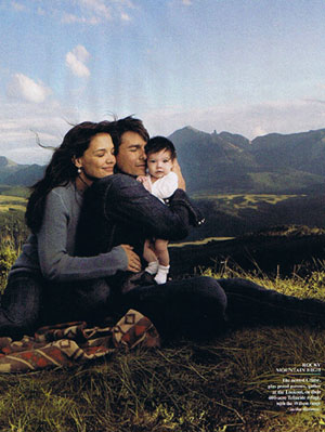 Baby Suri's pics from Vanity Fair