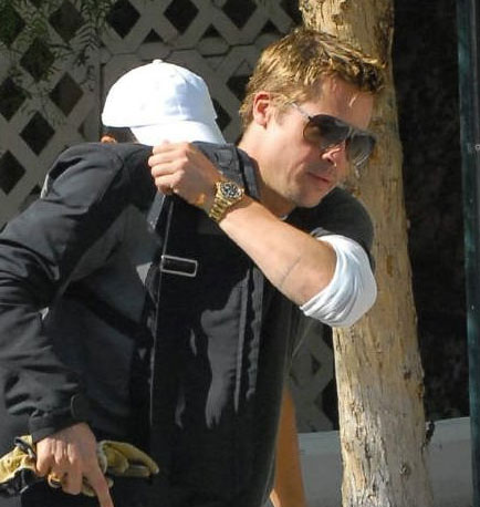 Brad Pitt's new tattoo