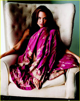 Angelina Jolie does Marie Claire magazine July 2007