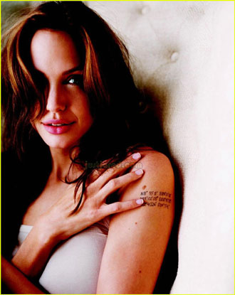 Angelina Jolie does Marie Claire magazine July 2007