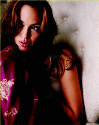 Angelina Jolie does Marie Claire magazine July 2007