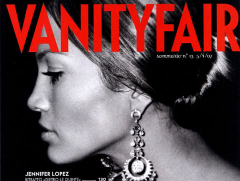 Jennifer Lopez poses for Italian Vanity Fair