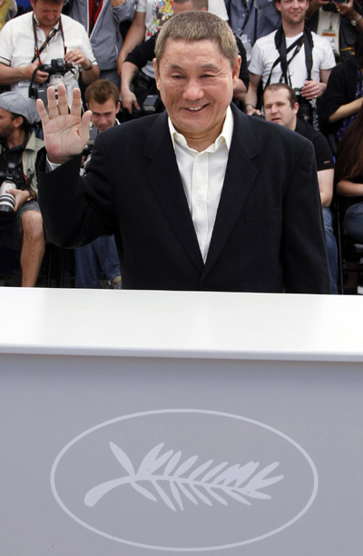 Takeshi Kitano at photocall for the film 