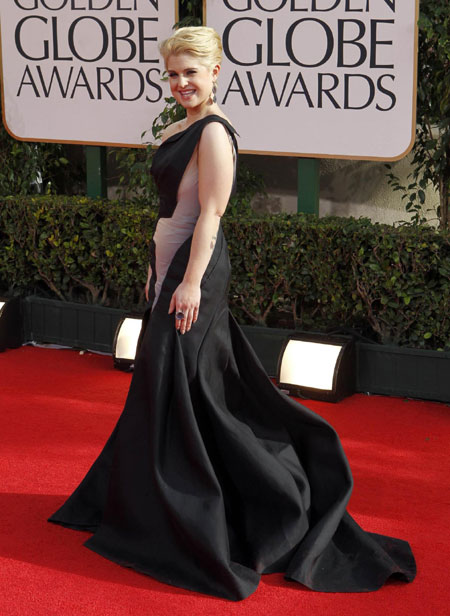 Singer Kelly Osbourne at the 68th annual Golden Globe Awards in Beverly Hills