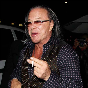 Mickey Rourke's bed boast
