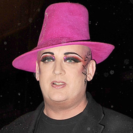 Boy George's lesbian look