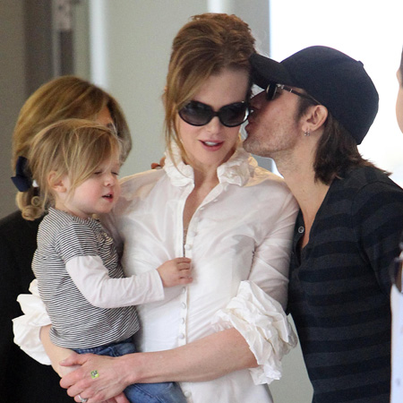Keith Urban's Nicole blessing