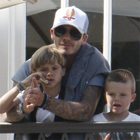 David Beckham pays big bucks for sandwich