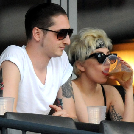 Lady Gaga commits to man