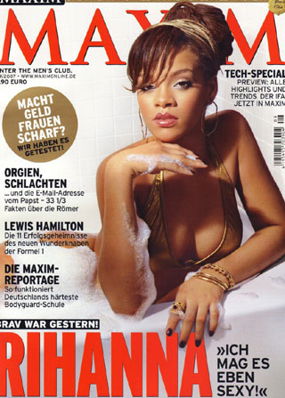 Rihanna does Maxim magazine