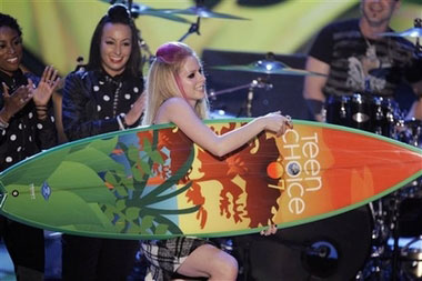 Stars at Teen Choice Awards