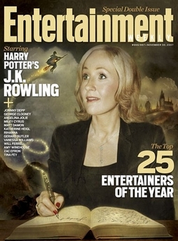 Rowling dubbed entertainer of the year
