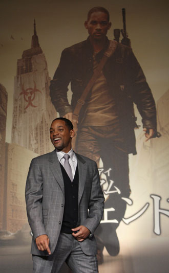 Will Smith promotes his film 