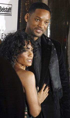 will smith wife. Actor Will Smith and his wife