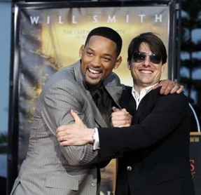 Tom Cruise  'scared to star with Smith'