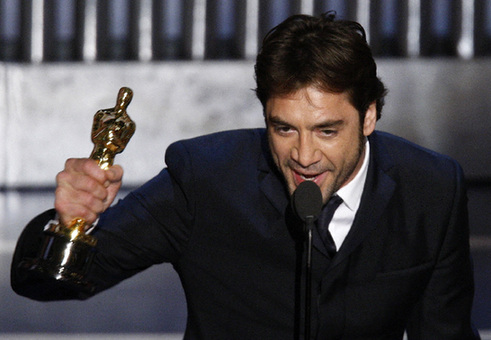 Javier Bardem wins best supporting actor Osca