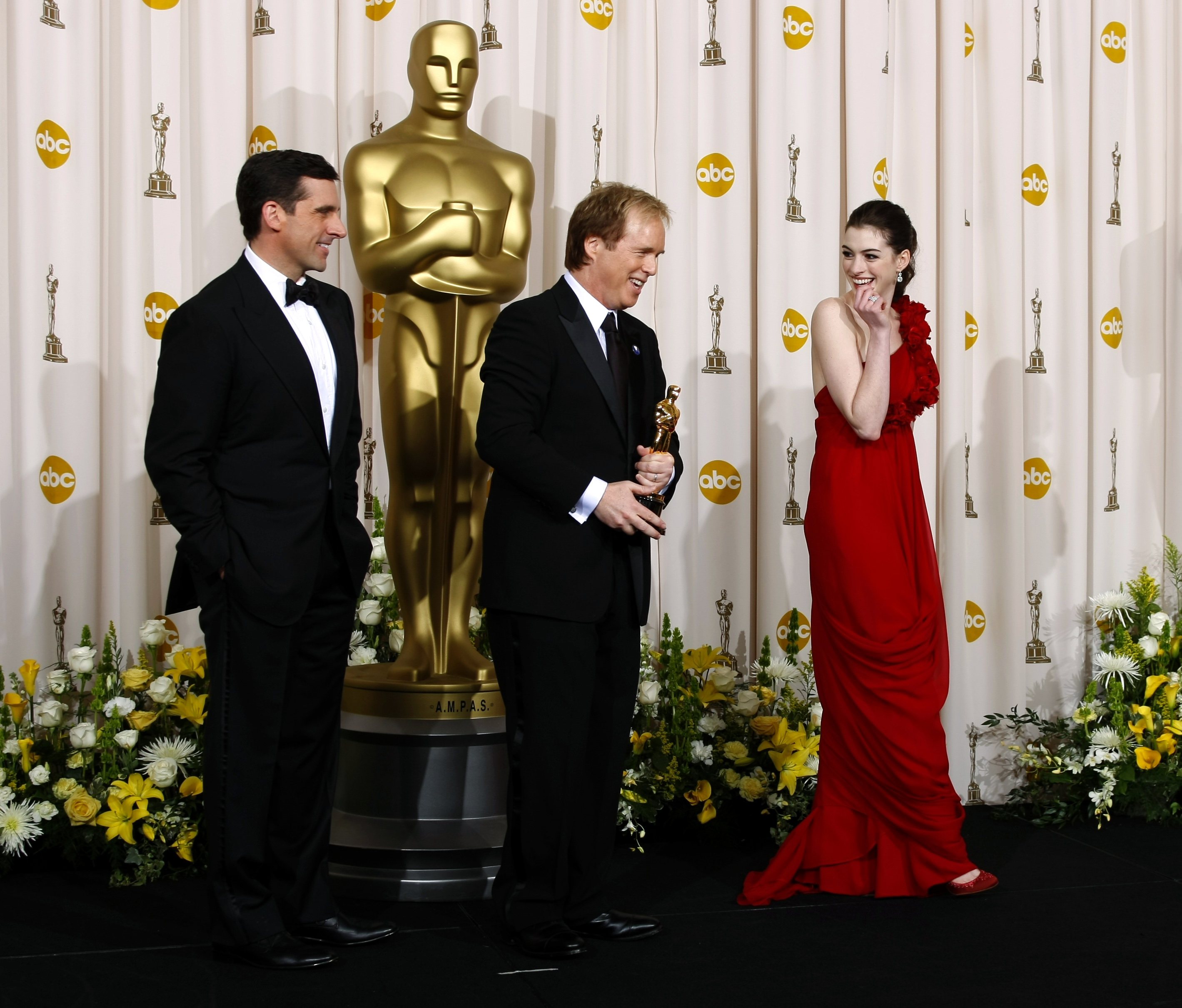 Director Bird holds Oscar for best animated feature for
