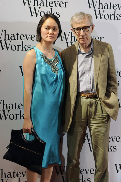 Woody Allen and Evan Rachel Wood attend film 