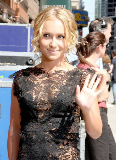 Hayden Panettiere visits 