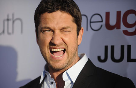 Gerard Butler no sex symbol