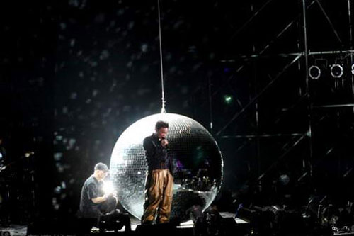 Eason Chan staged Beijing concert